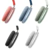 Pour Airpods MAX Accessoires pour écouteurs Écouteurs fixes en silicone Étui transparent en TPU Étui de protection étanche en silicone solide Étui de voyage en plastique
