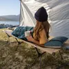 Camp Furniture Outdoor Folding Bed Single Escort Office Nap Portable Beach 230826