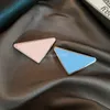 Clip a triangolo da donna per ragazze Barrette di marca Accessori per capelli con clip a forma di artiglio di granchio a molla