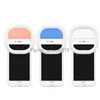 2022 Ny fyllning Ljus Mobiltelefon LED Selfie Fill Light Square Live Light Clip-Type Selfie Light for Android iOS HKD230828