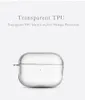 AirPods Pro 2 2nd Generation AirPod 2 헤드폰 액세서리 TPU 실리콘 충격 보호 헤드폰 커버 에어 포드 무선 충전 충격 커버