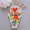 Kleidung Sets Herbst Winter Outfits Baby Mädchen Kleidung Sets Nette Säugling Sport Anzüge Mit Kapuze Reißverschluss Jacke T-shirt Hosen 3 stücke Jungen Kinder Kleidung x0828