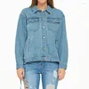 Women's Jackets High Street Tassel Jeans Jacket Backless Hollow Out Female Kpop Bandage Streetwear Casual Denim Washed Frayed Aesthetic