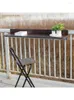 Camp Furniture Balcony Railing Hanging Table Bar Household Multi-functional Outdoor Tea Leisure Folding