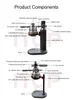 Manual Coffee Grinders ITOP Pneumatic Machine Portable Home Outdoor Air Pump Pressure ction Espresso Semiautomatic Maker 230828