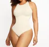 Intimo elasticizzato e contenitivo da donna Body Shapewear Donna Shaper completo per il corpo Guaina dimagrante Butt Lifter Push Up Coscia Più sottile Addome Shaper Corsetto