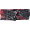 Al0lulu Yoga Headband Sports Fitness Tie Dye Headband Hat