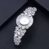 Bileklik Jankelly AAA Zircon Elements Yaprak Avusturya Kristal Bilezik Düğün Moda Mücevherleri için Toptan Silindir 230828