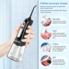 Other Oral Hygiene INSMART Irrigator Dental Water Flosser Teeth Whitening Waterproof Portable Jet Floss 300ML Cleaner 230828