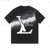 22SS Designer Letter Printed T Shirts Tee Sweatshirt mode high street korta ärmar sommar casual t-shirt andningsbara män kvinnor besättning nacke tees klänningar för wo 28-61