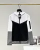 201 nouveau automne hiver grande taille HOMMES HOODIE SPORTSWEAR TECH FLEECE WINDRUNNEOR mode loisirs veste de sport en cours d'exécution manteau de fitness