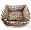 High-end Big and Small Dogs Type Dog Kennel Removable and Washable Warm Fashion Brand Pet Bed