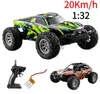 Elektrisch / RC Dieren 20kmh Mini RC Auto Afstandsbediening Auto 132 2WD Hoge snelheid 24GHz Offload Drift RC Racewagen voor kinderen Kinderen Vakantiegeschenken x0828