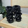 Schuhe Outdoor Winter Candy Pelz Schnee Stiefel Männer Frauen Luxus Mädchen Klassische Knöchel Kurzen Stiefel