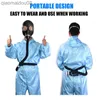 Vestuário de proteção MF1B química respirar gás máscara completa respirador preto pintura spray pesticida máscara de borracha natural máscara de prevenção química HKD230826