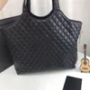 10A Top Quality Designer Fashion Women Quilting Lambskin 58cm Shopping Bag Tote Shoulder Bags Handbag