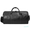 2023 High capacity travel bag trendy luggage independent shoe position fitness dry and wet separation shoulder bag