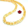 Beads Natural Yellow Citrine Crystal Faceted Cube Loose Wholesale Gemstone Semi Precious Stone Bracelet Necklace Jewelry Making