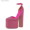 Lente en hakken nieuwe 2022 jurk zomer High Patent Leather Wedding Sexy Paris Fashion Banquet Damesschoenen T230828 330