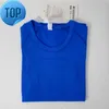 LU-088 Kadın Yoga T-Shirts Kadın T-Shirt Yüksek ELEKTİK NEFRABİLİR Koşu Üst Hızlı Kurutma Kısa Kısa Kollu Spor Cikling Spor Salonu Giyim Lu Goodh5