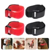Dog Collars 4 Pcs Neck Strap Rooster No Crow Collar Noise Farm Anti Plastic Rings Chicken Belt