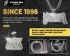16mm 16 "18" 20 "22" Iced Out Bling Bling Messing Cubaanse Link Chain Hip hop Micro Pave Ketting Sieraden voor Mannen