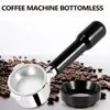 Coffee Filters Household Machine Bottomless Handle Bracket Pressure-free Filter Powder Cup Bowl 51mm Drop