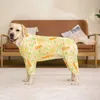 Hundkläder stora hundkläder sommar stor hund jumpsuit mesh byxor poodle walesiska corgi husky labrador gyllene retriever hund kostym kläder 230828