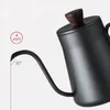 Water Bottles 400ML Drip Kettle Coffee Tea Pot Stainless Steel Handle Long Gooseneck Spout Cafe Tools 230828