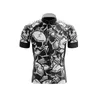 Cycling Shirts Tops Summer Men Skull Cycling Jersey MTB Bike Shirt Downhill Cycle Team Road Clothes Mountain Bicycle Uniform Quick-dry Ropa Ciclismo 230828