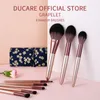 Makeup Tools Ducare 8PC Brush Set Synthetic Hair Pinceaux de Maquillage Powder Eyeshadow Foundation Borstes Cosmetics Maquiagem 230828