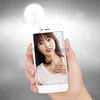 MINI SELFIE RING LED LED FLASH PHONE LENS LIGHT USB مقطع قابلة للإعادة شحن الهاتف المحمول مصباح مصباح SELFIE LIGHTERS HKD230828