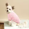 Odzież dla psów śliczne małe ubrania miękkie pluszowe szczeniaki kota T-shirt ciepłe ubranie zwierzaka średnia kurtka płaszcza dla kotów Yorkshire shih tzu