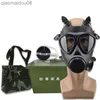 Skyddskläder FMJ05 Gasmask Gas Smoke Biokemisk träning Gas Comprehensive Cover Five-Piece Set HKD230826
