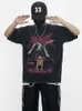 T-shirts hommes Anime T-shirt graphique Chainsaw Homme Vintage Lavé Tshirt Hommes Surdimensionné Hip Hop Streetwear Été Harajuku Tops Coton Tees 230828