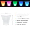 Barril de gelo 5l rgb à prova d'água led luz colorida ktv boate festa balde de gelo barware para reunião de festa hkd230828