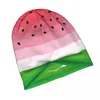 Bérets pastèque fruits casquettes Goth unisexe Ski Skullies bonnets chapeau printemps chaud multifonction Bonnet tricoté