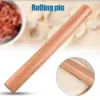 Trä rullande stift bakverk rullar stickverktyg tillbehör för kök bakning hkd230828