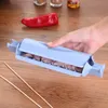 Hot Sell 50st/Lot Easy Barbecue Meat Brochetter Skewer Machine BBQ GRILL UTSIL ACCESSORS TOESITY SET