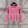 Новый стиль дизайнерские свитера для женщин Ретро Трехмерная буква вышива