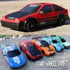 Electric/RC Animals RC CAR 24G 15KMH 124 FOURHWEEL HIGH SPEED DRIFT CARS RUBBER OCH DRIFT Två typer av däck Simulerade racingleksaker för Boy X0828