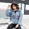 Women's Jackets Jean Jacket 2023 Women Autumn Winter Fashion Outerwear Denim Jeans Streetwear Female Ladies TA826