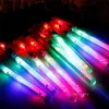 الحفلات لصالح الحفلات الوامضة LED Glow Light Up Colorful Glow Sticks Concert Party Props Provors Christmas LT521