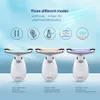 Ansiktsvårdsapparater CKEYIN Neck ansikte Lyftmaskin Ansikte Massager Pon Therapy Eye Massage Tool Vibration Anti Wrinkle Double Chin Remover 230828