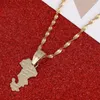 Pendant Necklaces Gold Color Map Of Territorial Collectivity Mayotte Necklace For Women Jewelry