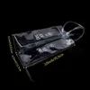 1/2PCS Ice Wine Bags PVC Transparent Cooler Clear Pouch Ice Bucket Wine Champagne Bottle Chiller With Carry Handle Drink Bottle HKD230828