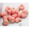 Decompression Toy Super Cute Dumpling Peach Three-Nsional Pinch Music Tpr Soft Rubber Butt Peachs Drop Delivery Toys Gifts Novelty Ga Dh0Pn