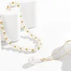 Pendant Necklaces Ailodo 2 Pcs/Set Pearl Necklace For Women Girls Elegant Party Wedding Statement Collier Femme Fashion Jewelry Gift 2023