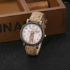 Montres-bracelets Sdotter Mode Bois Design Femmes Montres En Cuir Quartz Dames Horloge Dropship Femme Montre-Bracelet Cadeau Ventes