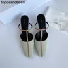 The Row Shoes Women Shoes Designers Row The Row Spring Summer New Cowhide Muller Modern Sedial Sandal